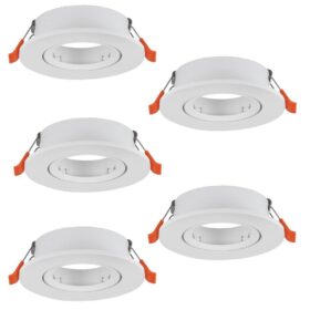 Set spot încastrat BARRANCO GU10 5X5W IP20 902226