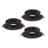 Set 3 spoturi încastrate BARRANCO GU10 3X5W 902228