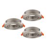 Set 3 spoturi încastrate BARRANCO GU10 3X5W 902232