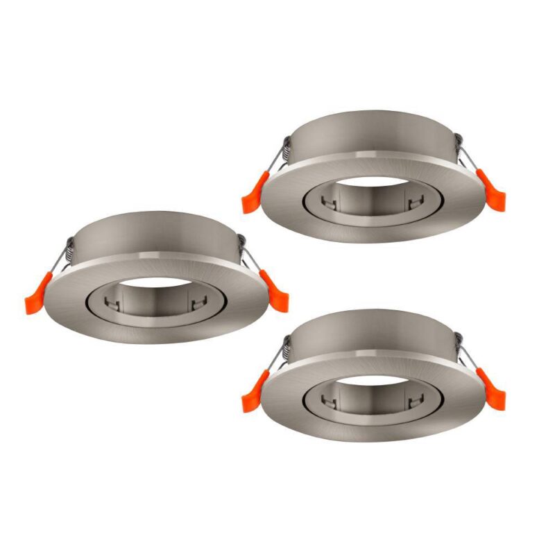 Set 3 spoturi încastrate BARRANCO GU10 3X5W 902232