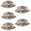 Set spot încastrat BARRANCO GU10 5X5W IP20 902233