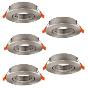 Set spot încastrat BARRANCO GU10 5X5W IP20 902233