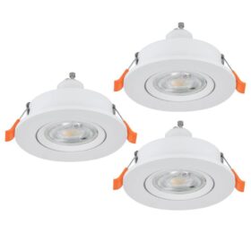 Set spot încastrat BARRANCO LED 3X4.5W IP20 902255