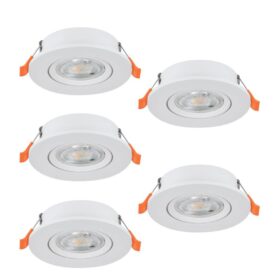 Set spot încastrat BARRANCO LED 5X4.5W IP20 902263