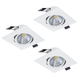Set spot încastrat SALICETO LED 3X6W IP20 902328