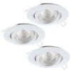 Set 3 spoturi încastrate TEDO 1 3XGU10 95357