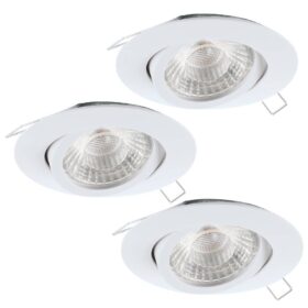 Set 3 spoturi încastrate TEDO 1 3XGU10 95357