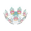 Plafonieră VIKI 2 E27 IP20 95636