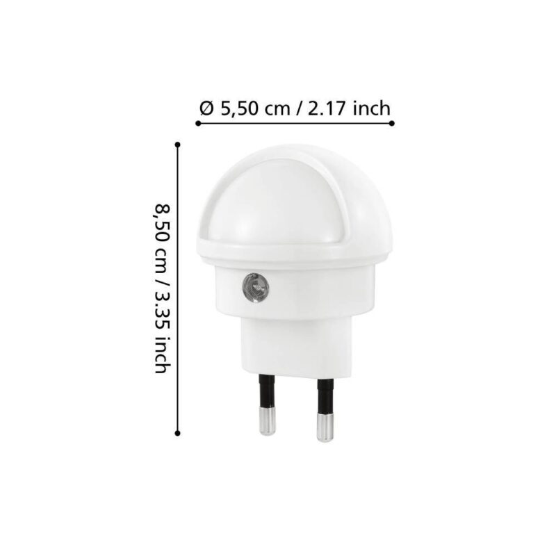 Alternative view of Lampă de veghe TINEO LED 0.26W IP20 97933