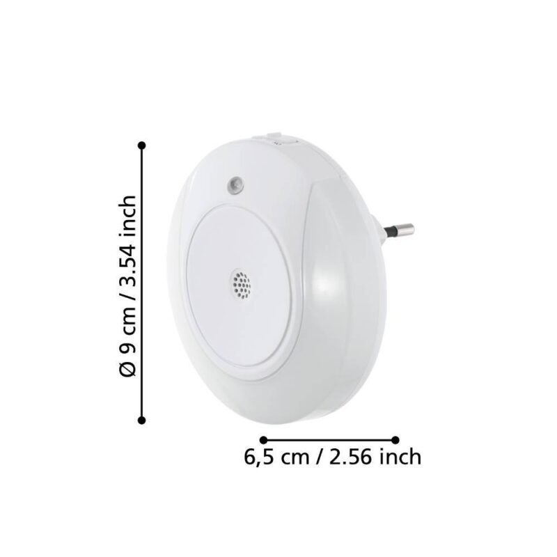 Alternative view of Lampă de veghe TINEO LED 2X0.4W IP20 97934