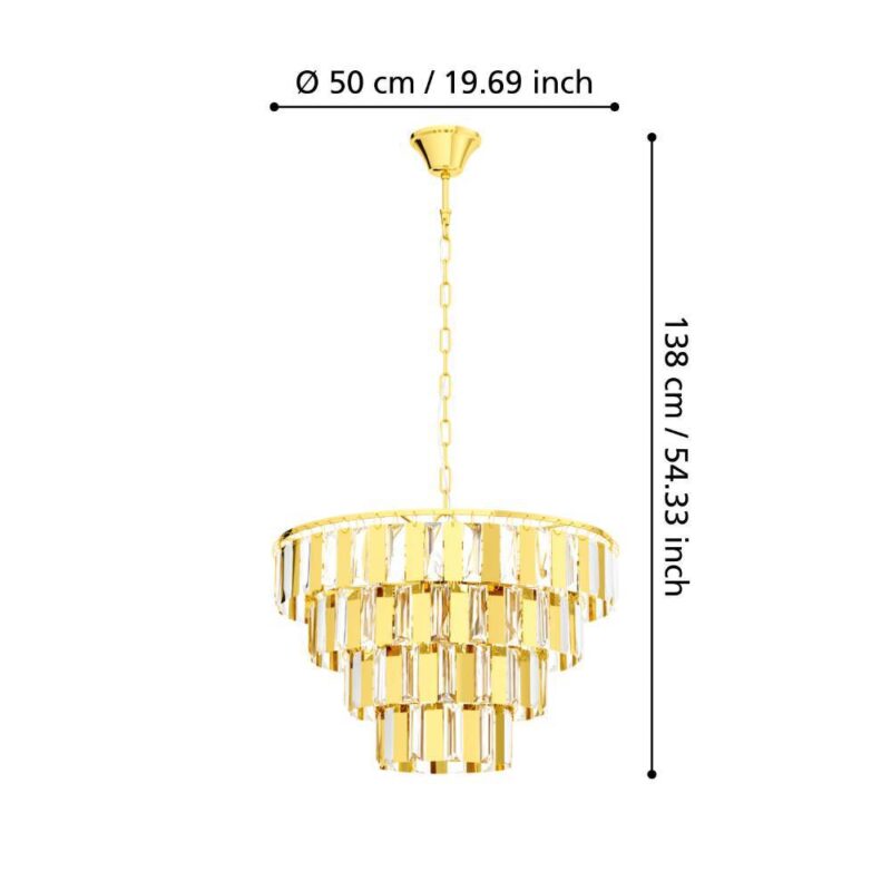 Alternative view of Candelabru ERSEKA 7XE14 IP20 99097