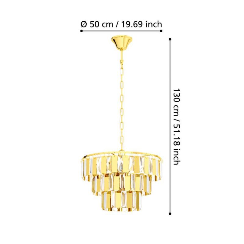 Alternative view of Candelabru ERSEKA 5XE14 IP20 99098