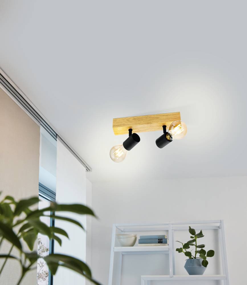 Aplică/Plafonieră TOWNSHEND 3 2XE27 IP20 99478 - imagine 2
