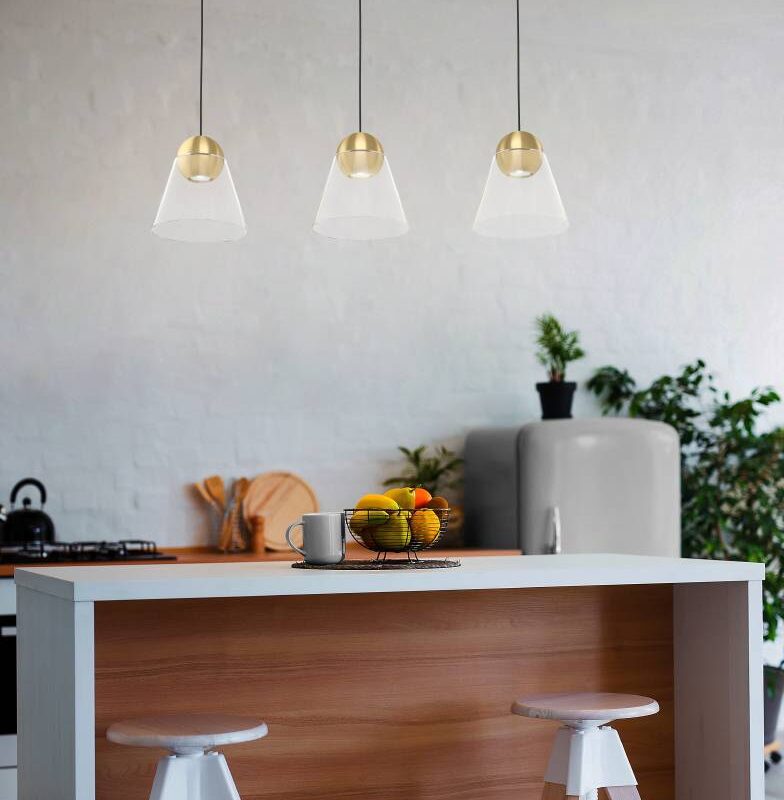 Alternative view of Lustră CERASELLA LED GU10 3X4.5W IP20 99629