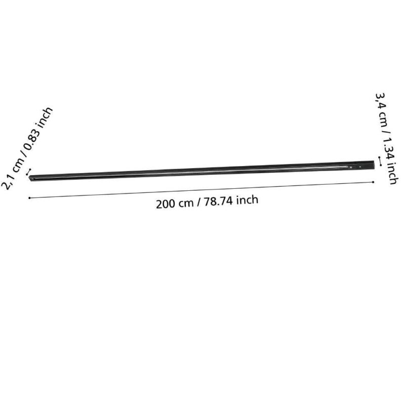 Alternative view of Sistem șină negru TB TRACK 2m 99743
