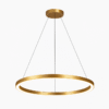 Lustra LED Gold Ring 1 cu Telecoamnda , 3 Tipuri de lumina, 400mm