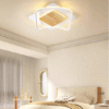 Plafoniera LED Sandi 2 cu Telecomanda, , D300×80mm, 3 Tipuri de lumina