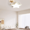 Plafoniera LED 2 Stars cu Telecomanda, , D500×60mm, 3 Tipuri de lumina