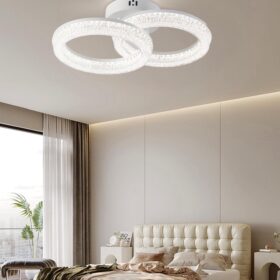 Plafoniera cu Telcomanda , 3 Tipuri de lumina,D430×260×H140mm