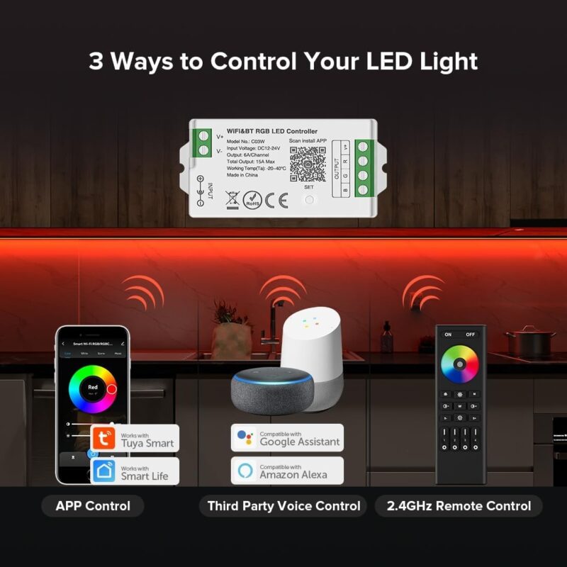 Controlere benzi LED
