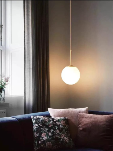 Pendul Classy Auriu cu glob 1xE27