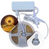 Kit banda led COB dimabila cu buton touch si alimentator lumina calda