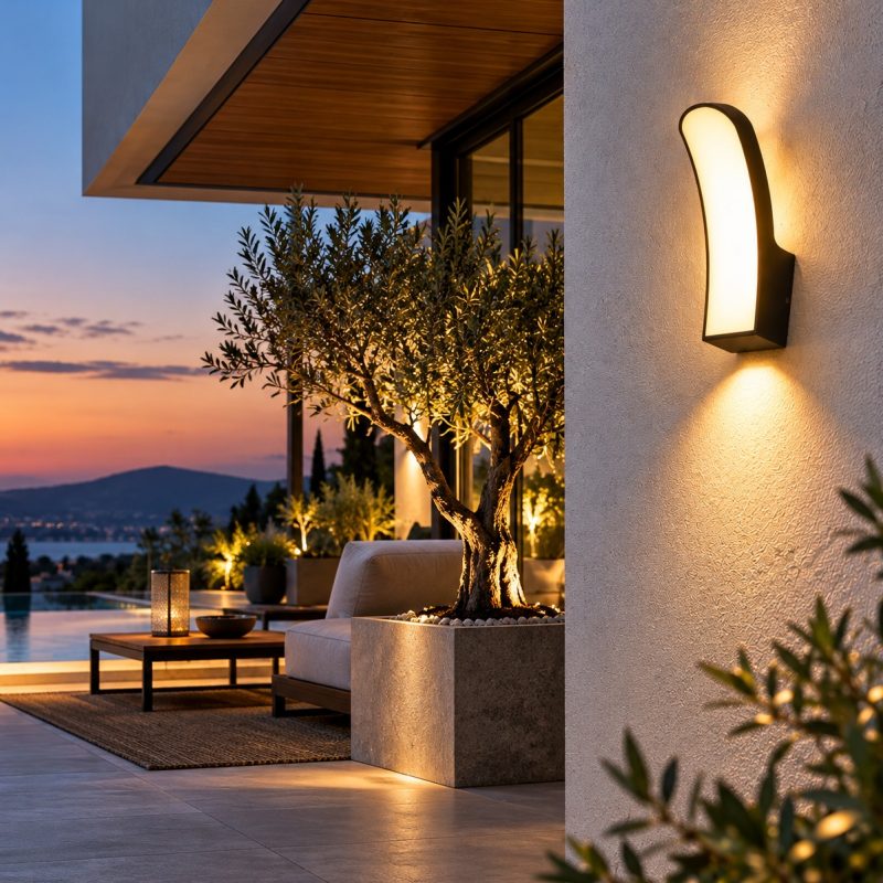 Alternative view of Aplica cu LED IP65 Exterior 12W Lumina calda