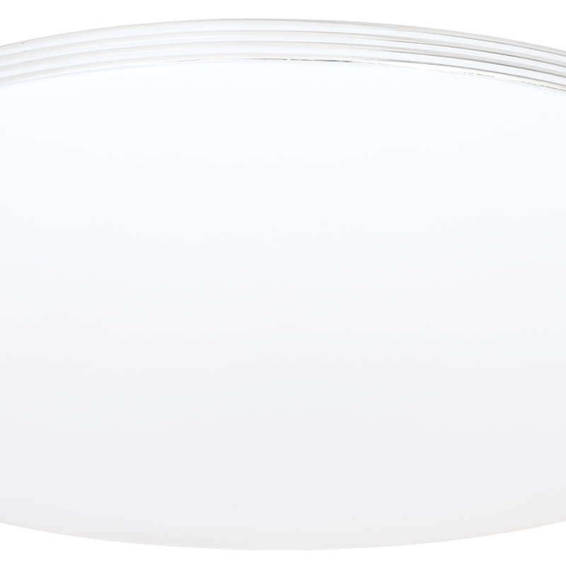 White oval dinner plate with a grooved, ribbed rim along the edge