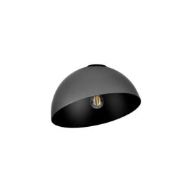 Plafonieră Nova Luce Onia Gri, Negru,Ø30, 1xE27 , 9695316