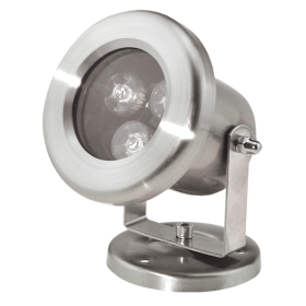 Spot LED RGB Subacvatic cu Telecomanda 3W IP68 | 12V | Incastrat | Oțel Inoxidabil