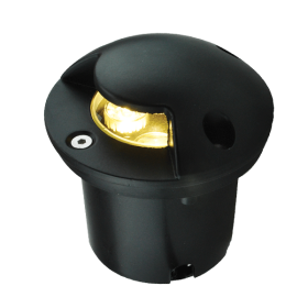 Spot LED de Pardoseală 3W 4000K IP65 | Încastrat | Iluminat Exterior | Neagra