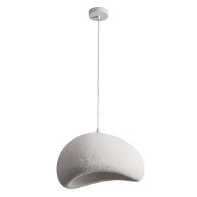Lustra Japandi Wabi Sabi 1xE27,Alb, D40X150cm