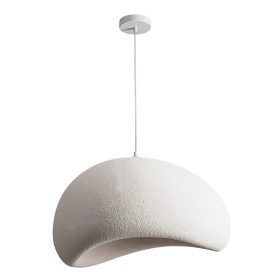 Lustra Japandi Wabi Sabi 1xE27,Alb, D60X150cm