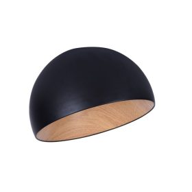 Plafonieră LED TILTED, 24W, 4000K, negru, natur, D22x35cm