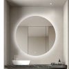 Oglindă LED Sonia Premium 100×100 cm, Lumină Spate, 3 Tipuri de Lumină – Calda, Rece, Neutra