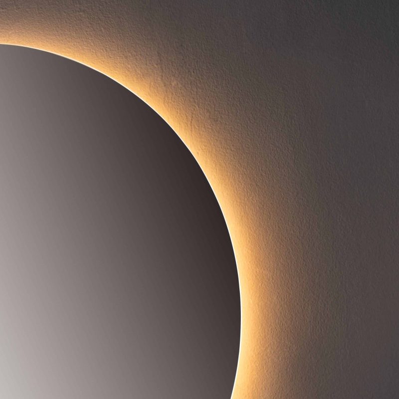 Oglindă LED Sonia Premium 100×100 cm, Lumină Spate, 3 Tipuri de Lumină – Calda, Rece, Neutra - imagine 3