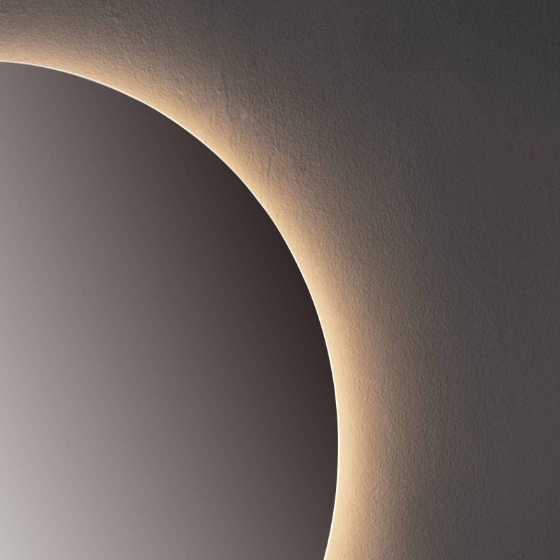 Oglindă LED Sonia Premium 100×100 cm, Lumină Spate, 3 Tipuri de Lumină – Calda, Rece, Neutra - imagine 4