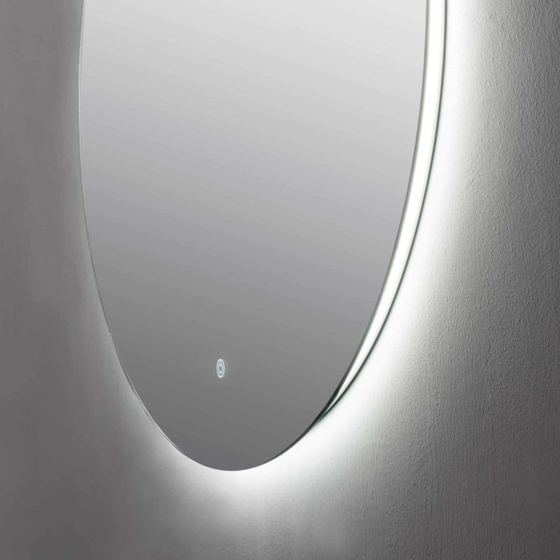 Alternative view of Oglindă LED Sonia Premium 70×70 cm, Lumină Spate, 3 Tipuri de Lumină – Calda, Rece, Neutra