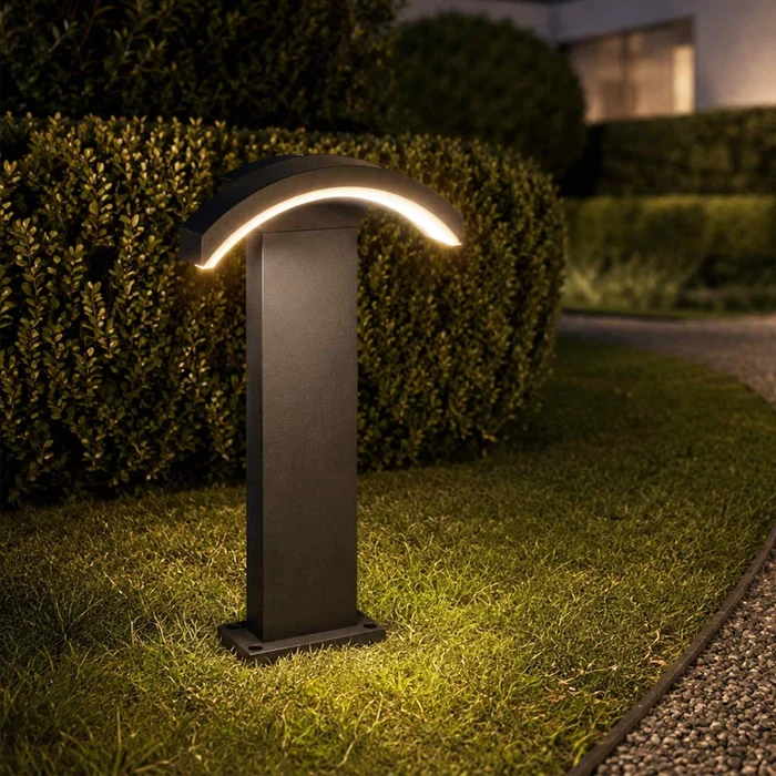 Alternative view of Stalp LED de exterior , 13,5W, 4000K, 50 cm, IP 54, Negru
