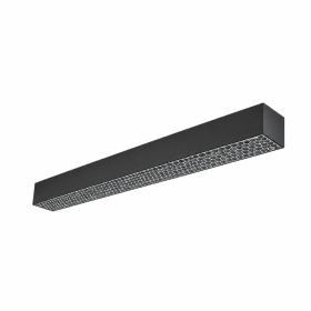 Proiector liniar pentru curea textila,Honeycomb,12W, 48V, CCT, Gri inchis, 483mm