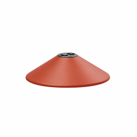 Pendul Cone LED pentru curea textila, 12W, 48V, CCT, Portocaliu