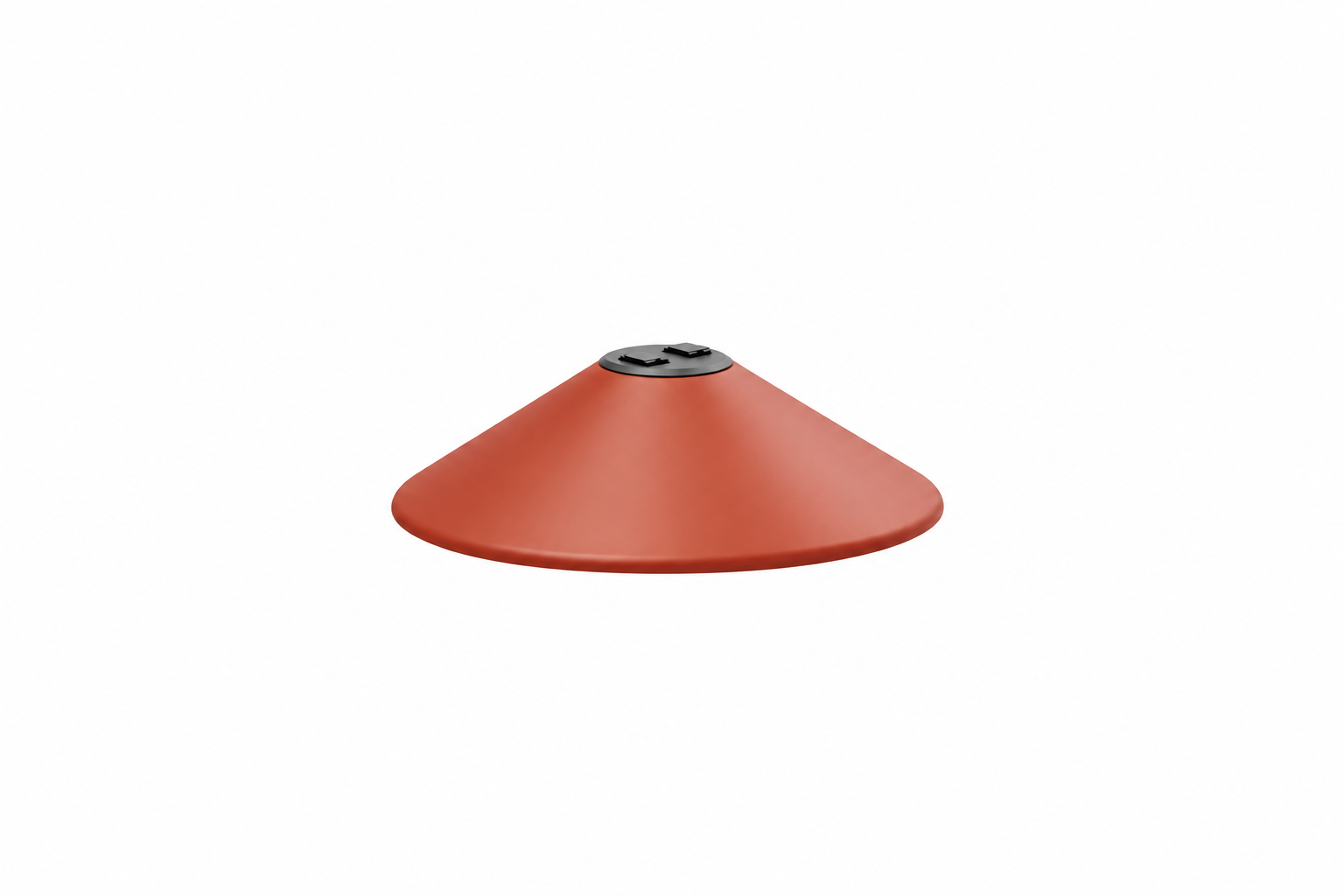 Pendul Cone LED pentru curea textila, 12W, 48V, CCT, Portocaliu