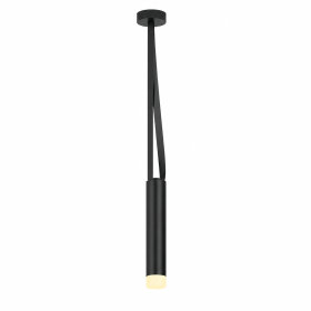 Pendul cilindric pentru curea textila 7W 48V 3000K 3000K  Gri inchis