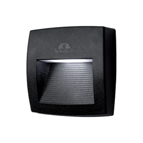 Aplica exterior aplicata 3,2W CCT IP55 BLACK