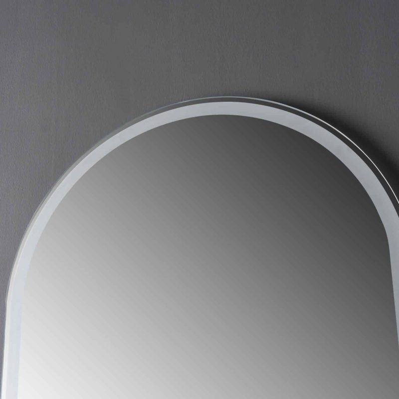Oglindă LED Arcuita Premium 70×170 cm, 3 Tipuri de Lumină – Calda, Rece, Neutra - imagine 8
