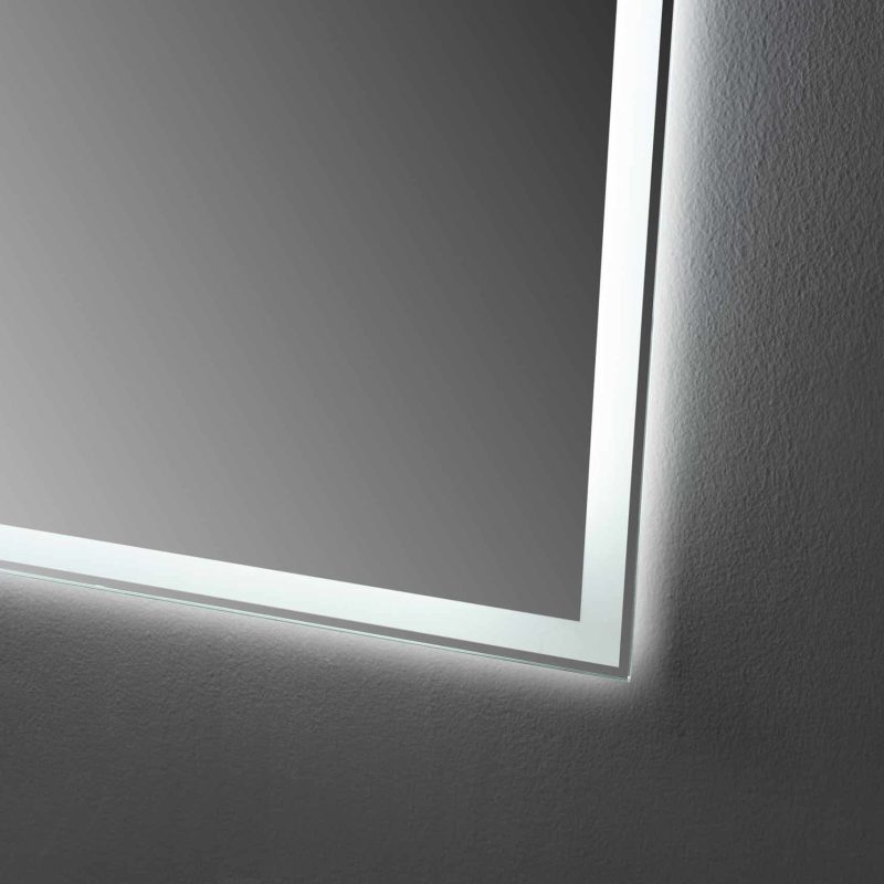Oglindă LED Arcuita Premium 70×170 cm, 3 Tipuri de Lumină – Calda, Rece, Neutra - imagine 9
