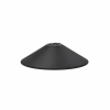 Pendul Cone LED pentru curea textila, 12W, 48V, CCT, Gri inchis