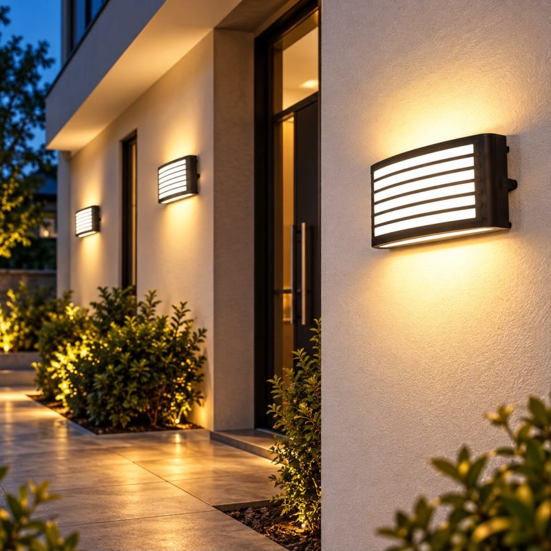 Alternative view of Aplica LED Exterior 18W 3000K IP65 – 220×110×67 mm