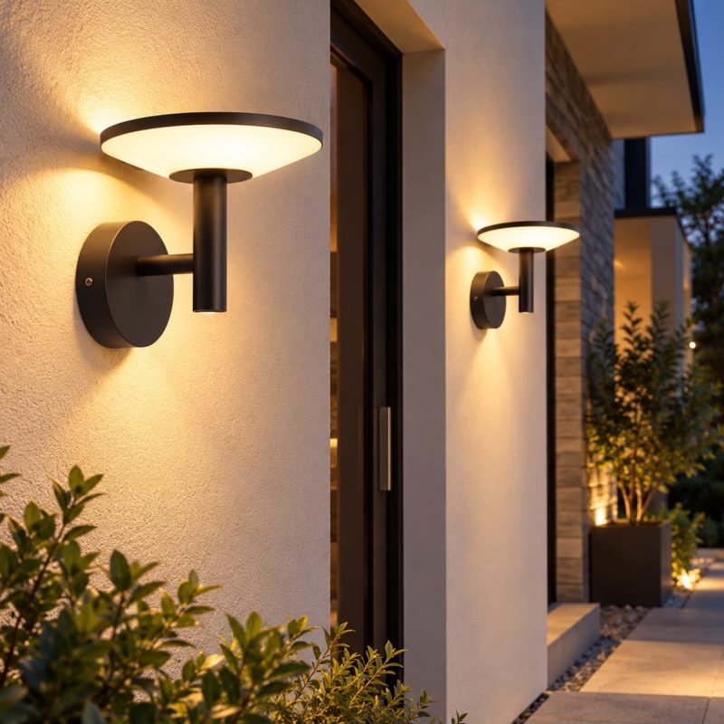 Aplica LED Exterior 18W 3000K IP65 – 216×200×200 mm - imagine 3