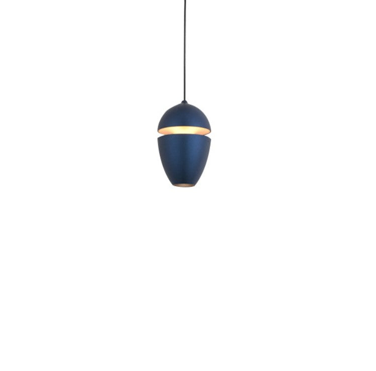 Pendul LED Lumina Neutra, Inaltime Reglabila, 7W, Albastru